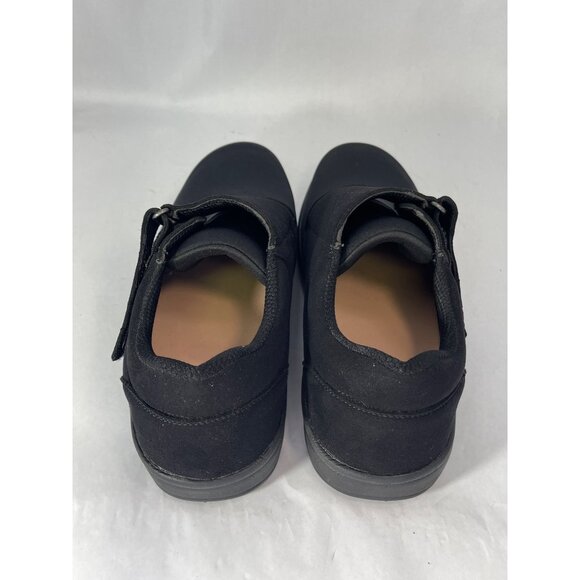 Orthofeet Mens X-Wide Orthopedic Shoes 10.5 4E Adjustable Strap Black Sole Comfo - Picture 10 of 10